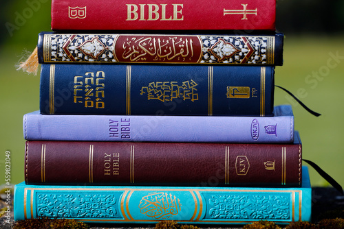 Canvas Print Faith and religion. Interreligious.