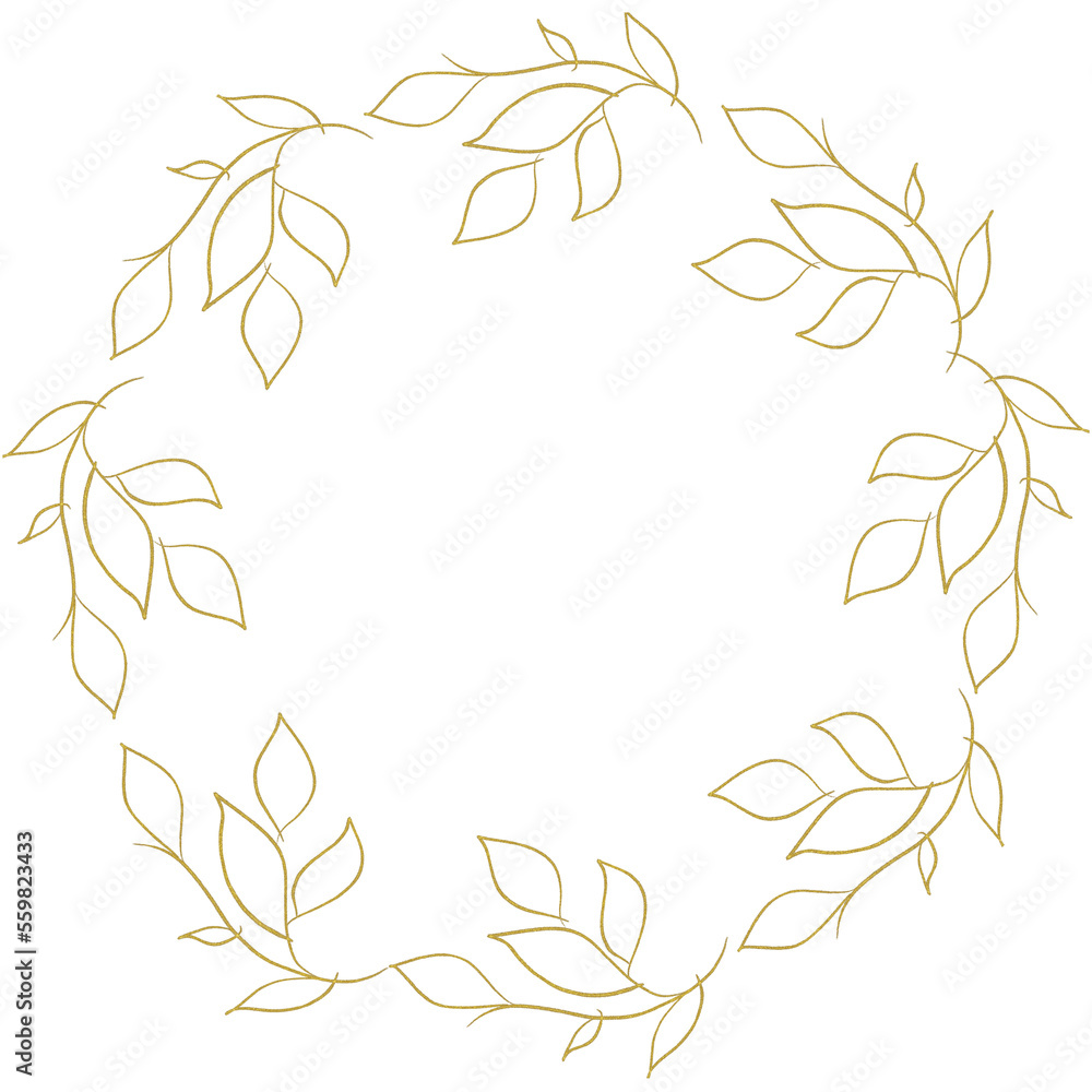 Gold Floral Rounded Frame Wreath Holiday Bokeh Background, Wedding Invitation Template Gold Floral Rounded Frame Wreath Holiday Bokeh Background, Wedding Invitation Template
