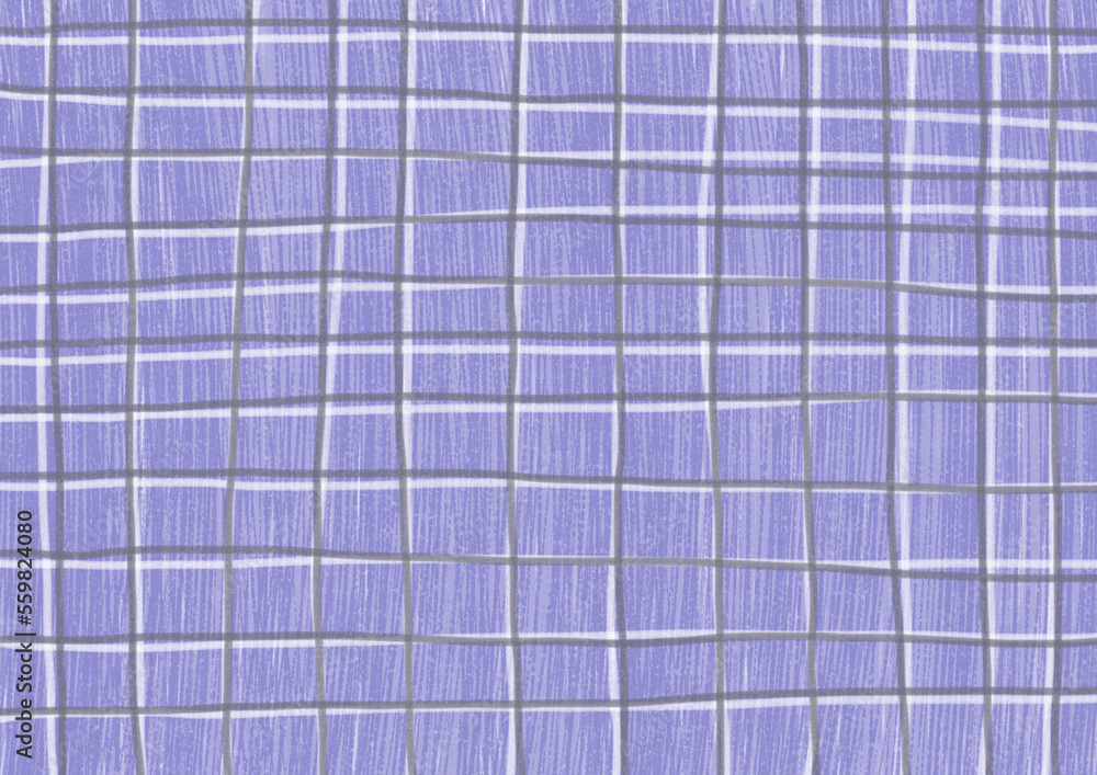 青と黒のチェックの背景素材