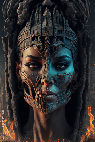 Skeleton Priestess