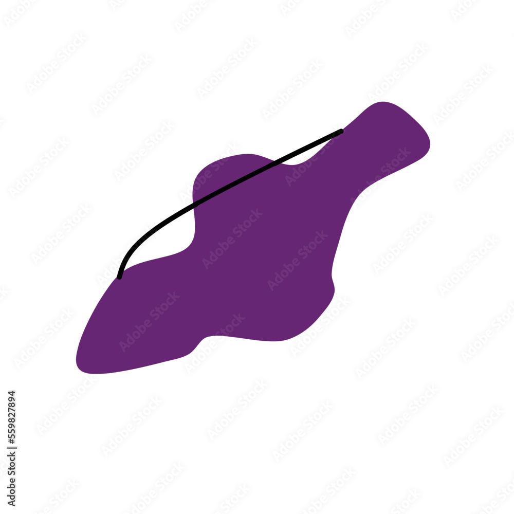 Abstract doodle blob illustration Abstract doodle blob illustration