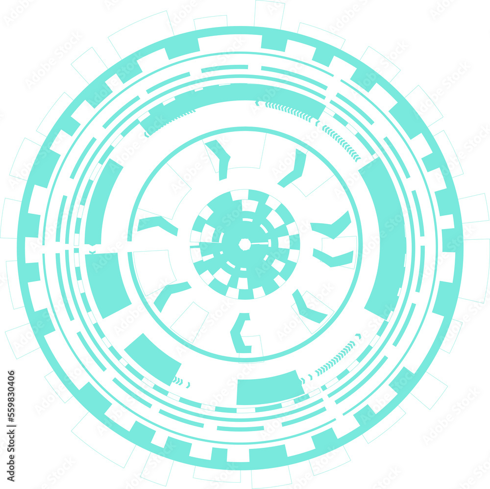 hud technology futuristic decoration hud technology futuristic decoration