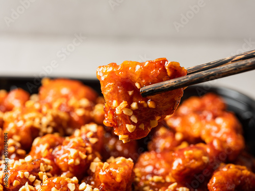  seasoned spicy chicken,Seasoned Chicken with Garlic photo