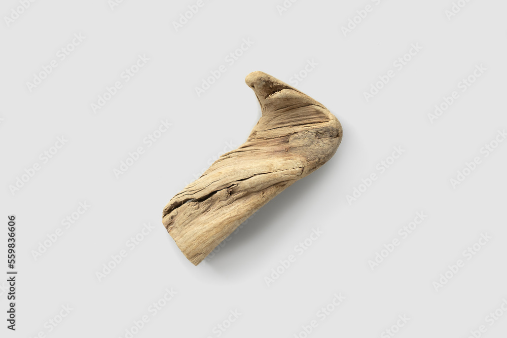 Old wooden figure isolated on white background Old wooden figure isolated on white background
