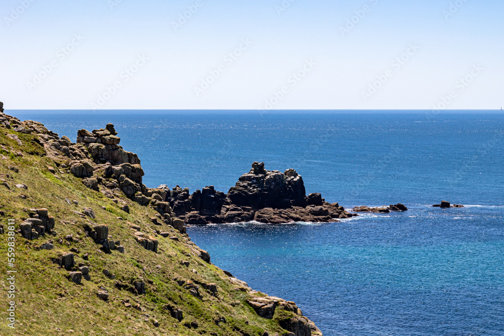 coastline with the rocks, mountain, sea, ocean coastline with the rocks, mountain, sea, ocean