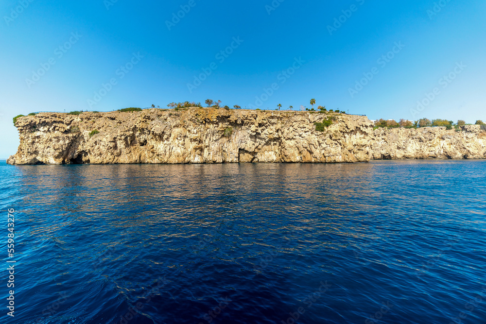 Antalya Coastal Cliff