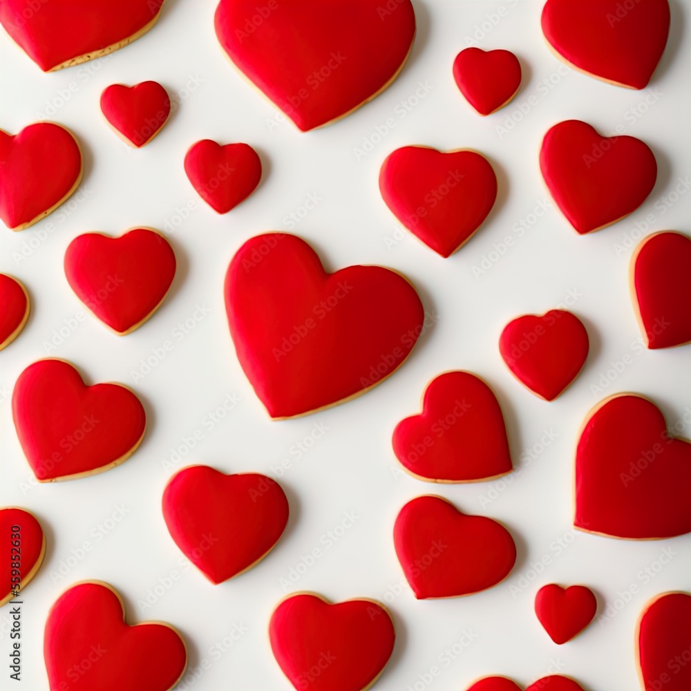 Heart shaped cookies. Perfect for articles on love of food, Valentines Day etc.
Heart shaped cookies. Perfect for articles on love of food, Valentines Day etc.