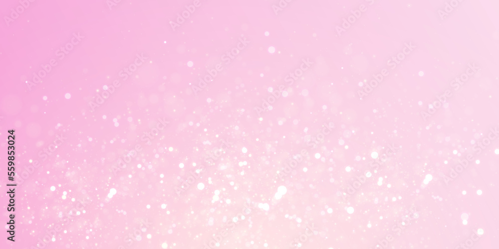 Elegant Valentine's Day background with light effects and gradient. For web design and illustrations.