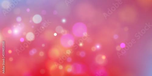 Elegant Valentine's Day background with light effects and gradient. For web design and illustrations.