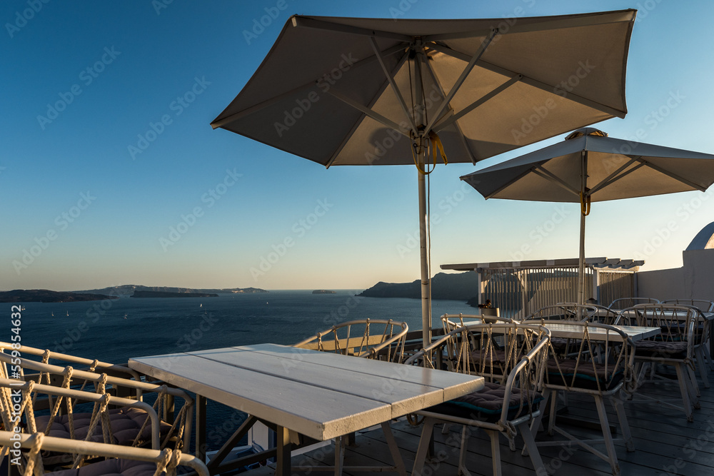 Abends in Oia