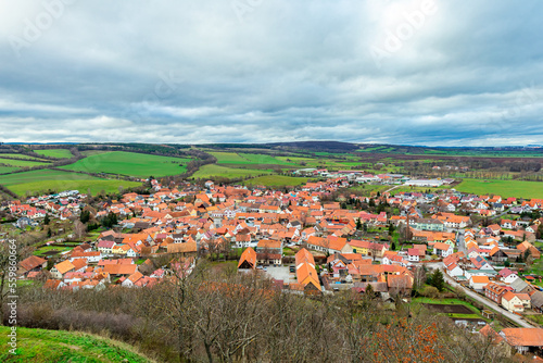 Kurze Wanderung um die wunderschönen Drei Gleichen im Thüringer Becken - Drei Gleichen - Deutschland photo