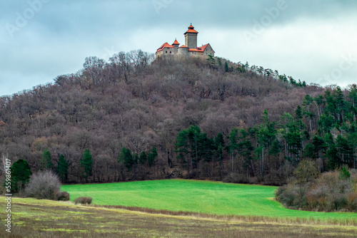 Kurze Wanderung um die wunderschönen Drei Gleichen im Thüringer Becken - Drei Gleichen - Deutschland photo