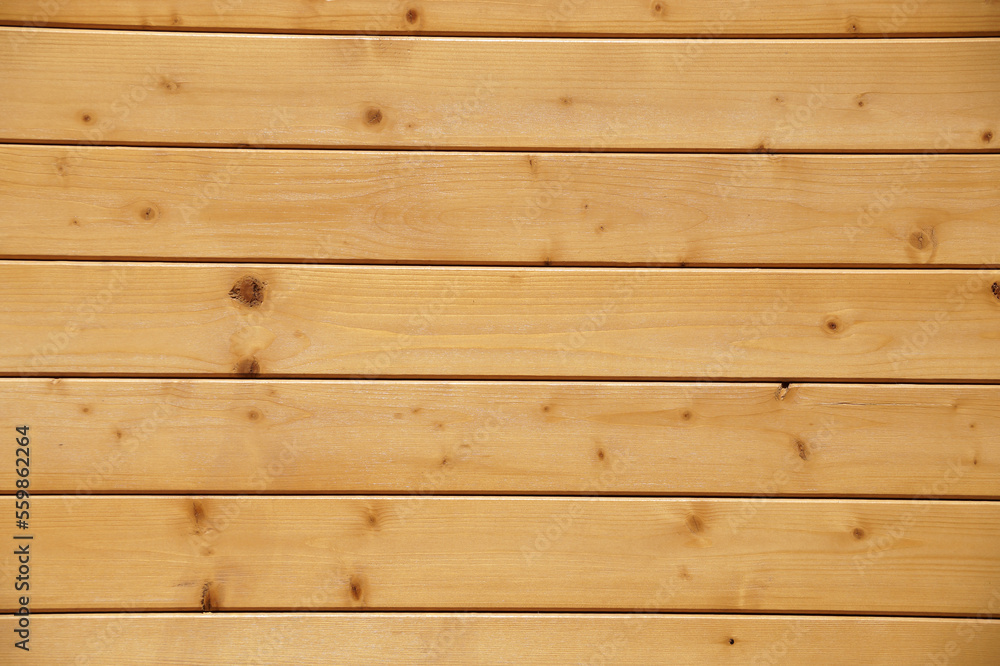Varnished Wooden facing surface from boards Varnished Wooden facing surface from boards