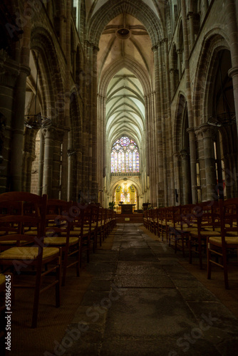 interior a cathedral