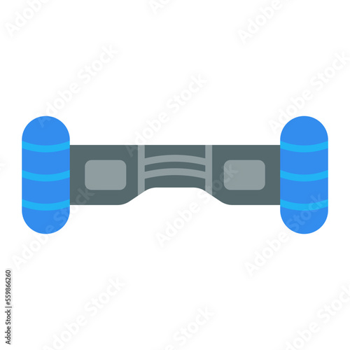 Hoverboard Flat Icon