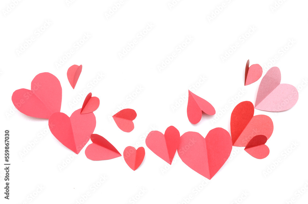 Love paper hearts Love paper hearts