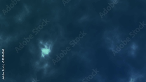 Motion design rendered abstract water surface. Abstract water graphics. Blue sea, ocean top view motion graphics