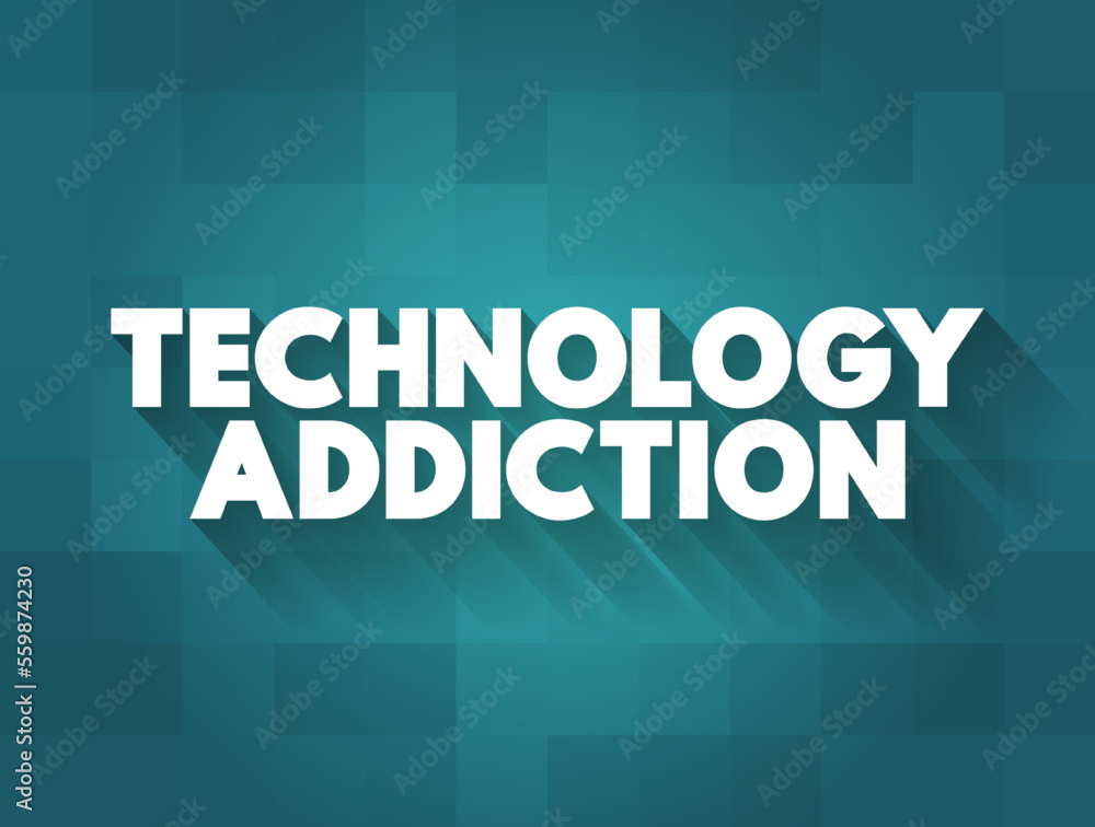 Technology Addictions is characterized by excessive controlled preoccupations, behaviours regarding computer use and internet access, text concept background