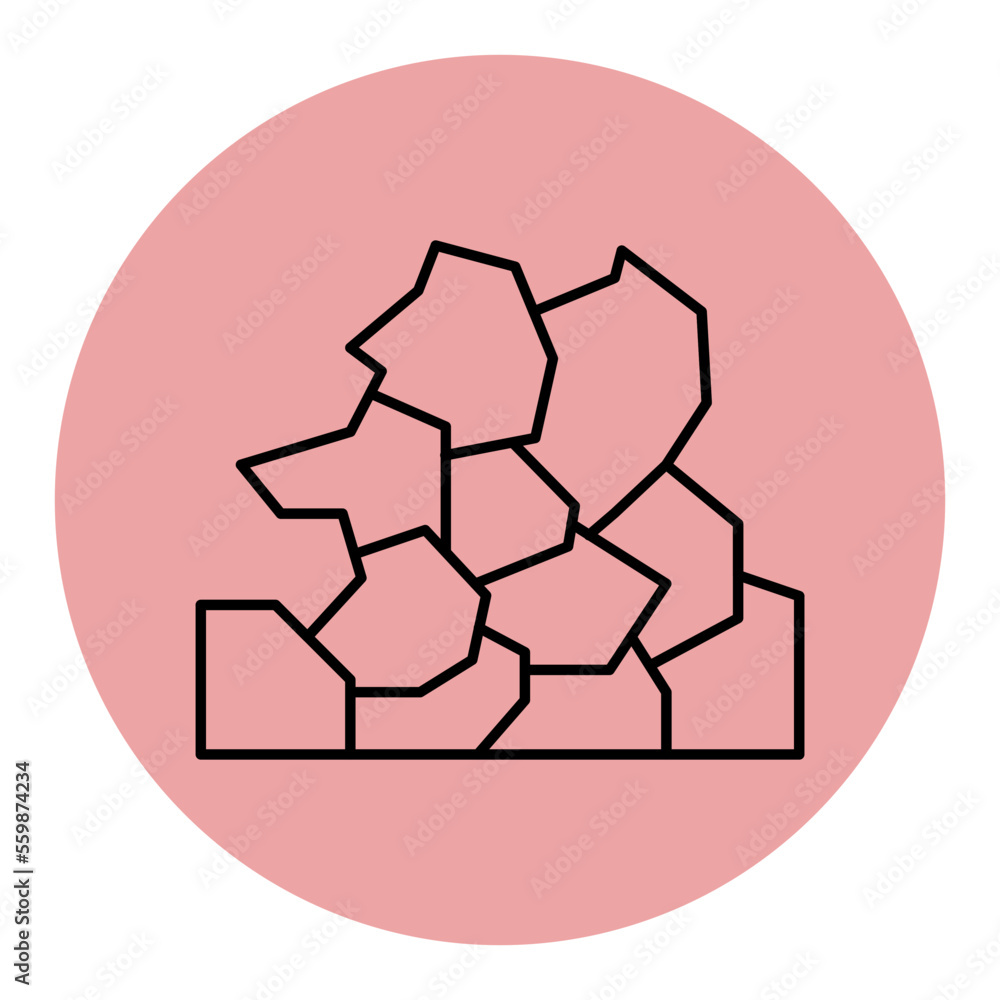 Fototapeta premium construction equipment icon