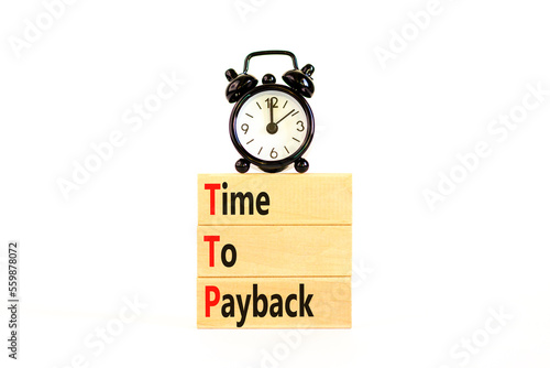 Fotografija TTP time to payback symbol