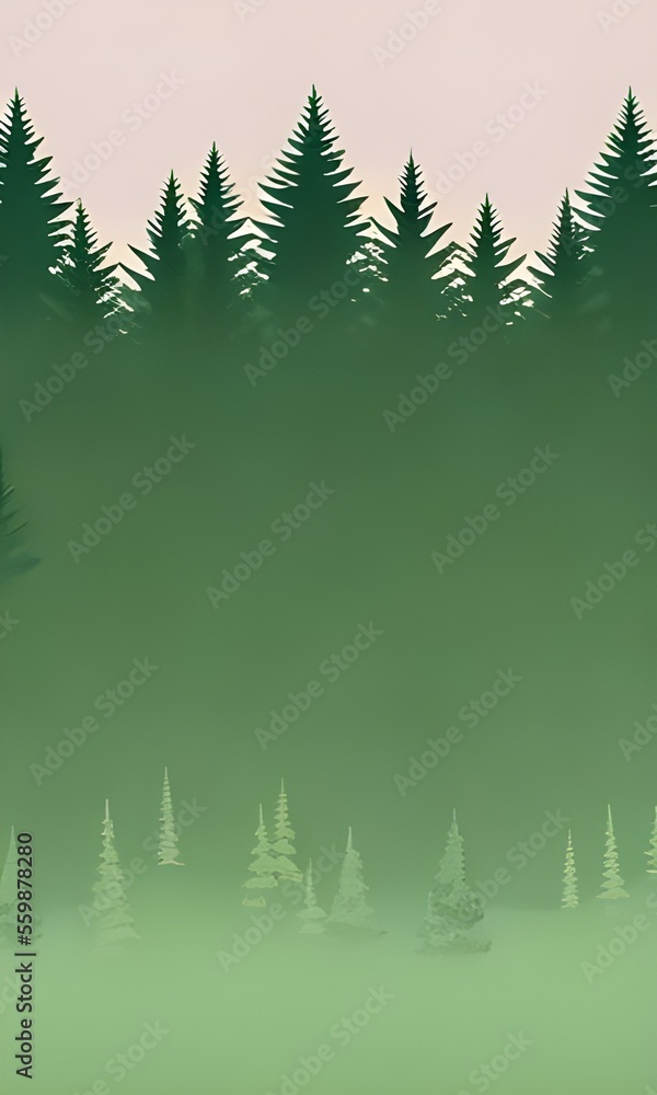 Pine trees 5