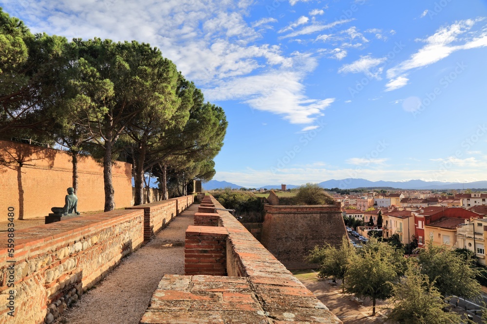 Perpignan, France - Palace of the Kings of Majorca Perpignan, France - Palace of the Kings of Majorca