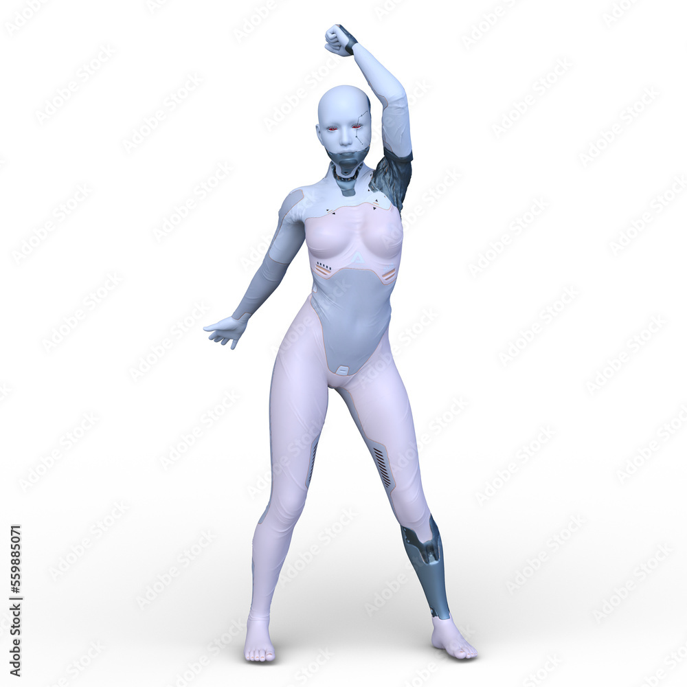 女性サイボーグ 女性サイボーグ