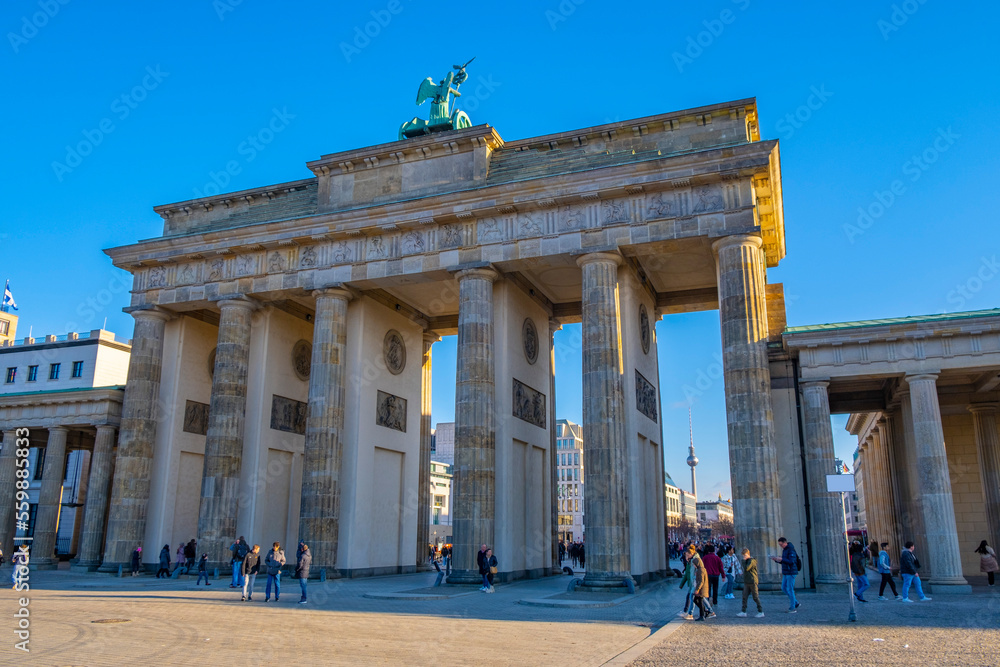 Brandenburger Tor In Berlin