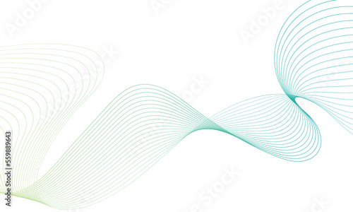 Abstract colorful luxury background with wave element for design.Digital frequency track equalizer.Stylized curved wavy line art background.Wave with lines created using blend tool.Vector illustration