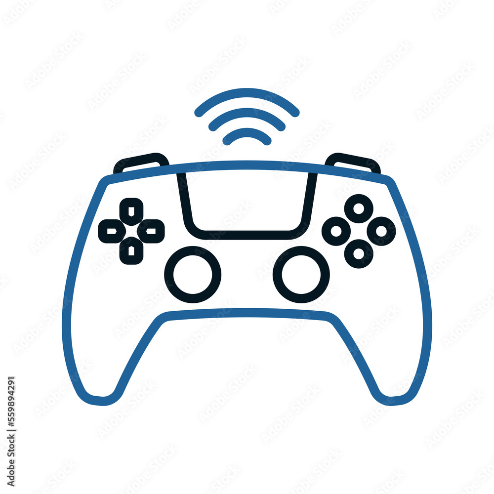 Joystick icon. sign for mobile concept and web design. vector illustration Joystick icon. sign for mobile concept and web design. vector illustration
