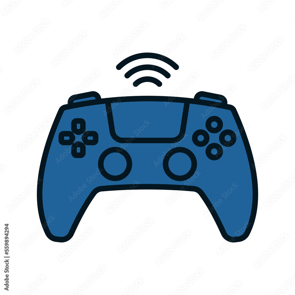 Joystick icon. sign for mobile concept and web design. vector illustration Joystick icon. sign for mobile concept and web design. vector illustration