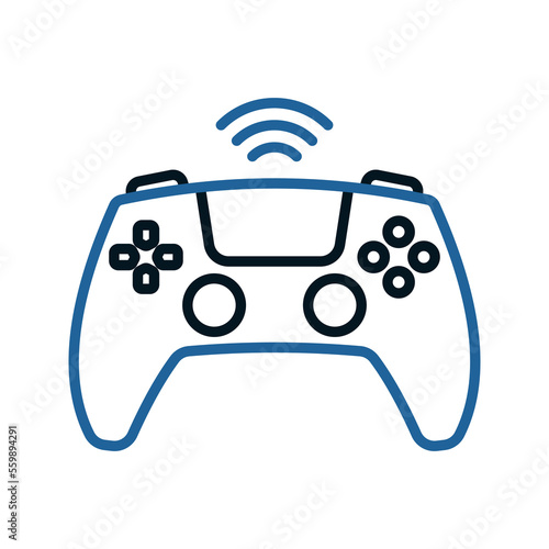 Joystick icon. sign for mobile concept and web design. vector illustration