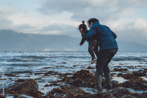 father and child