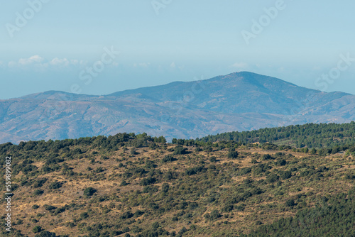 Sierra Nevada mountains in the south of Spain