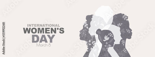 International Women's Day banner.
