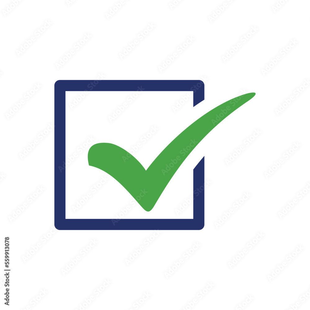 Check Mark, Checklist, Tick Icon Vector Logo Template Check Mark, Checklist, Tick Icon Vector Logo Template