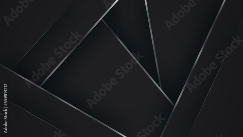 Dark abstract shapes stripes dynamic background transition, Geometrical composition background