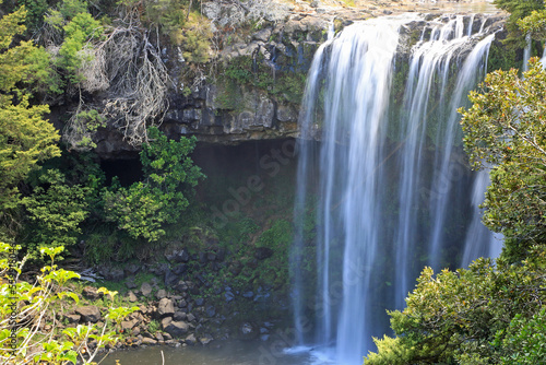 Side view at Rainbow Falls - New Zealand