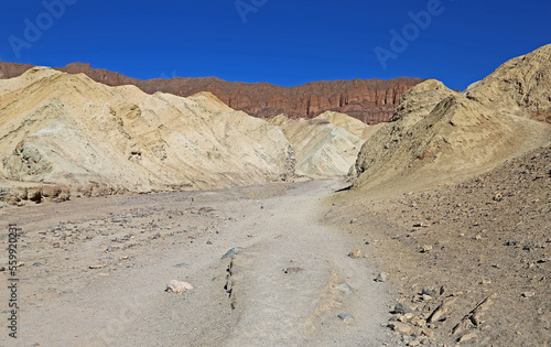 Wide wash in Golden Canyon - Death Valley NP, California