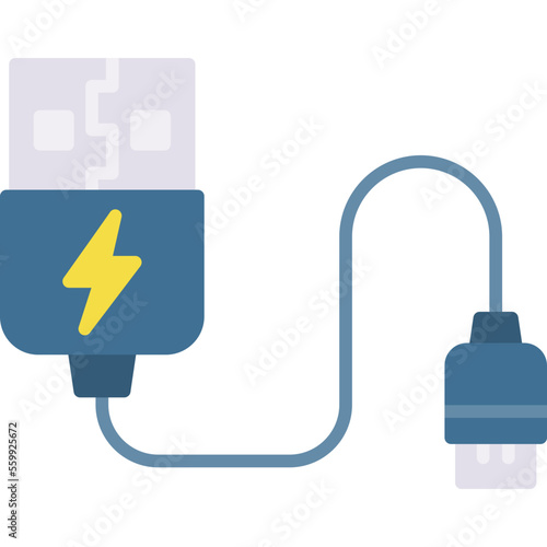 Usb Cable Icon photo