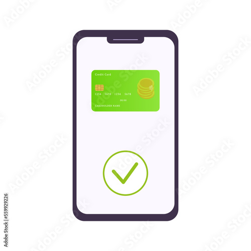 Mobile icon. Vector illustration. Flat