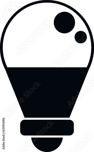 Insect UV lamp icon simple vector. Medical care. Air device