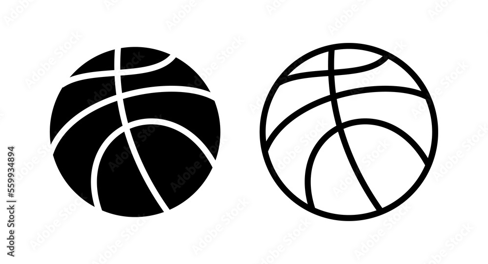 Basketball icon vector illustration. Basketball ball sign and symbol Basketball icon vector illustration. Basketball ball sign and symbol