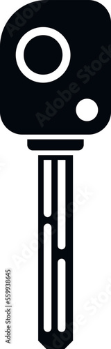 Car key icon simple vector. Smart remote. Lock service