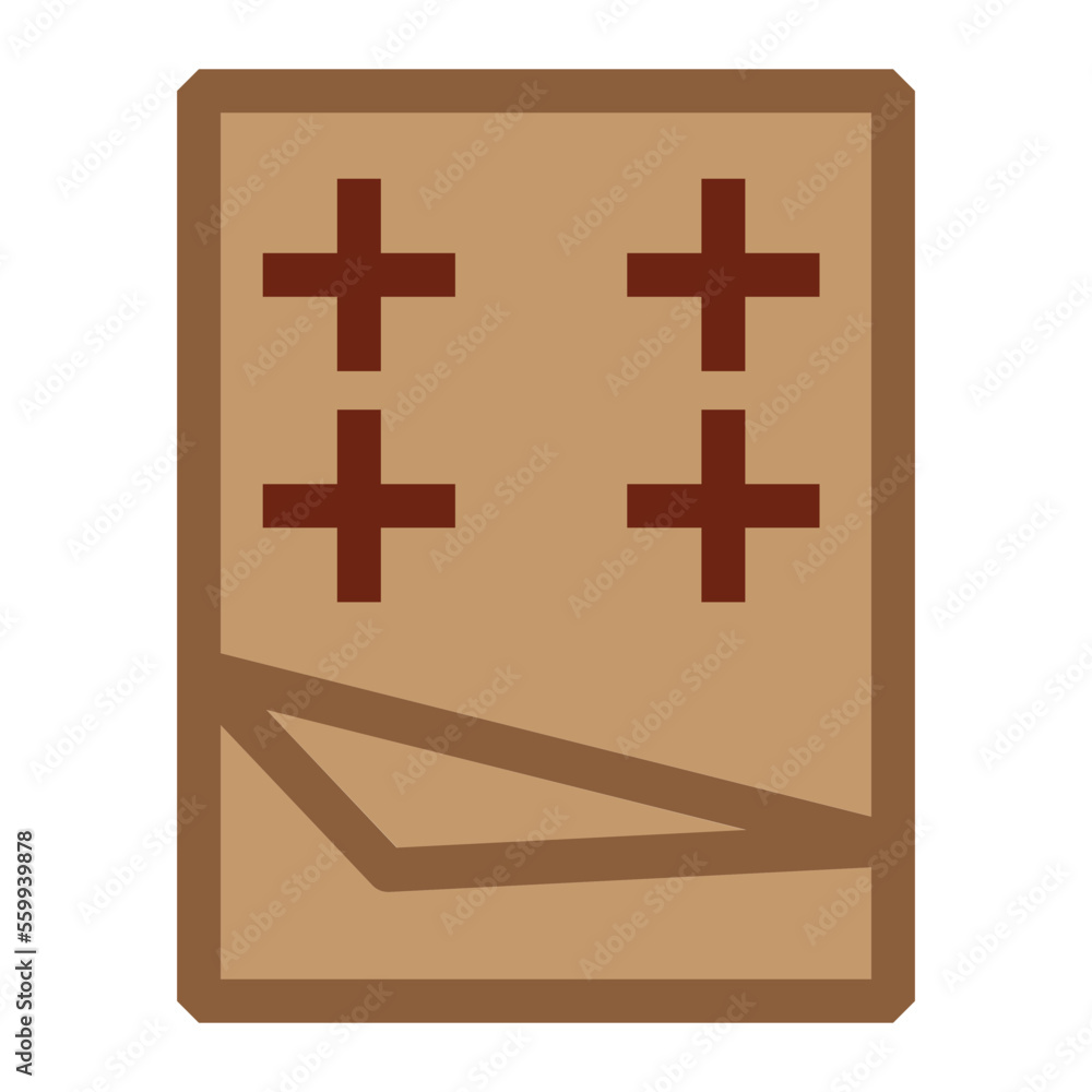 Obraz premium Chocolate Flat Icon