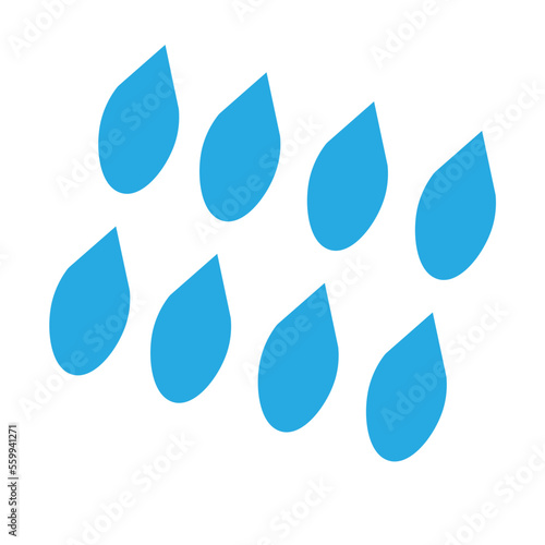 Rainy Flat Icon