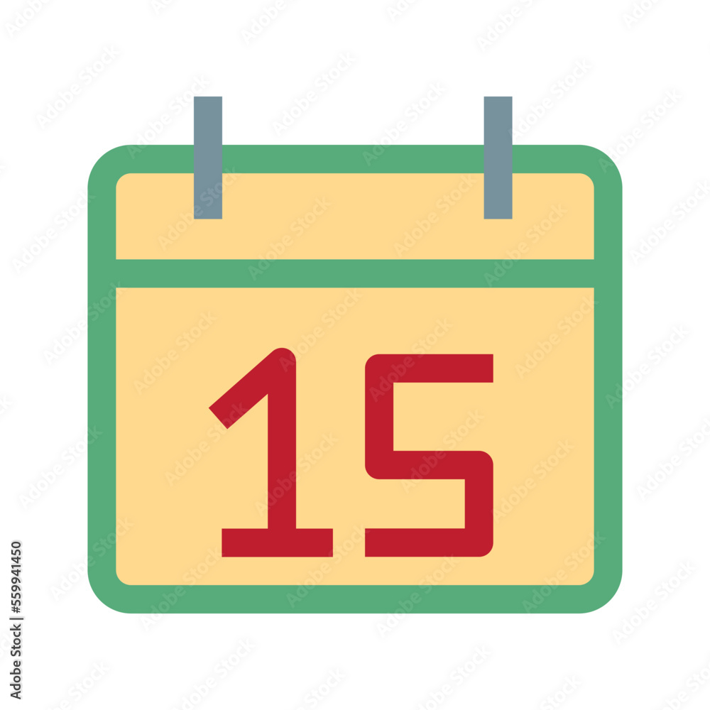 Deadline Flat Icon Deadline Flat Icon
