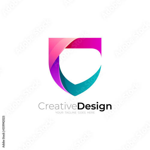 Shield logo with letter C design combination, security logos Free Download Shield logo with letter C design combination, security logos - GFXLoad
