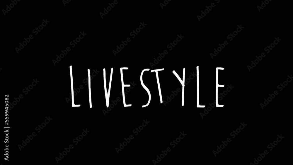 lifestyle Wiggle Text Concept animation.white text on black background.luma matte.video with animated typography.video for intros, openings, greetings. lifestyle Wiggle Text Concept animation.white text on black background.luma matte.video with animated typography.video for intros, openings, greetings.