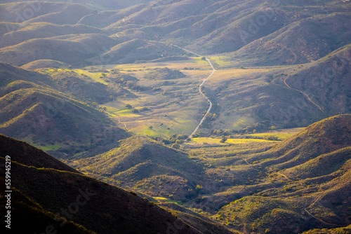 Rolling Hills in Malibu
